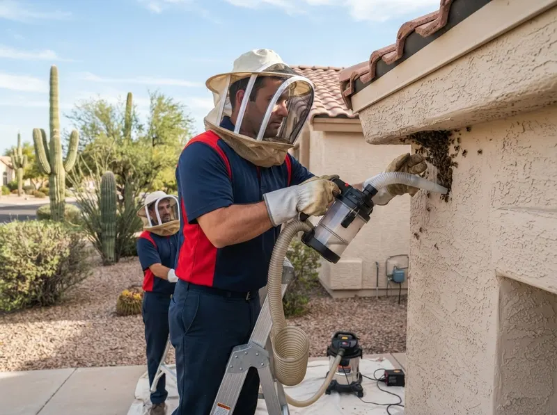 Africanized Honey Bee & Paper Wasp Removal in Glendale, AZ