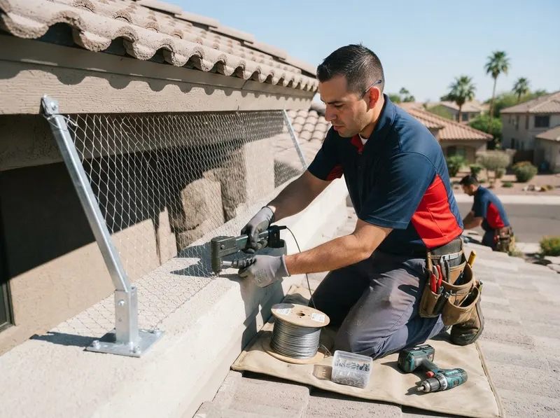 Pigeon & Urban Bird Abatement Proofing in Glendale, AZ